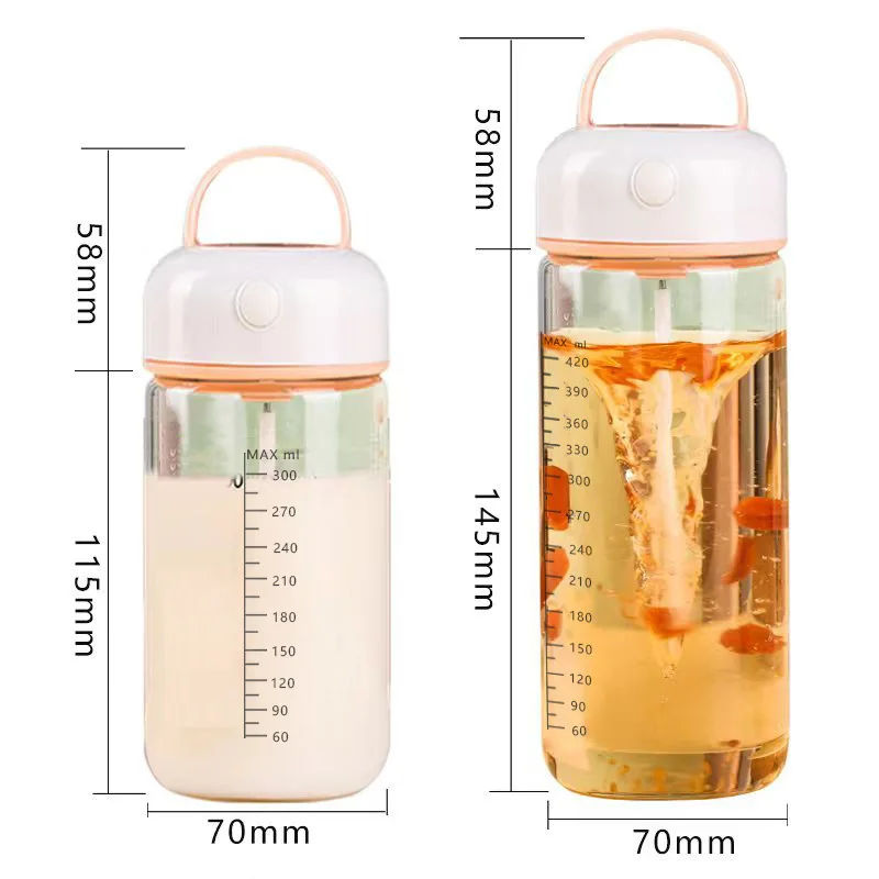 Rechargeable fully automatic mixing cup, portable milkshake powder protein powder shaking cup for fitness use