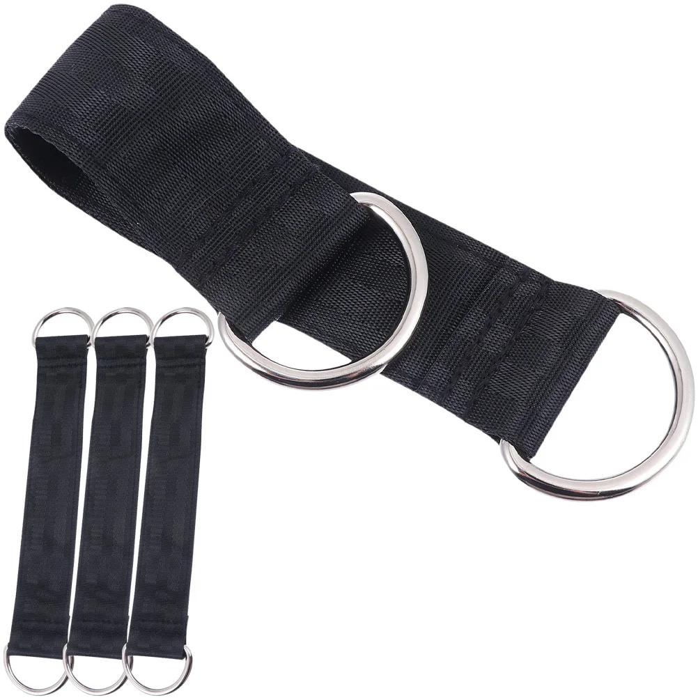

4Pcs Exercise Flying Ring Bands Portable Pull-Up Workout Strap for Muscle Training Fitness Hanging Sling Ab Slings Gym
