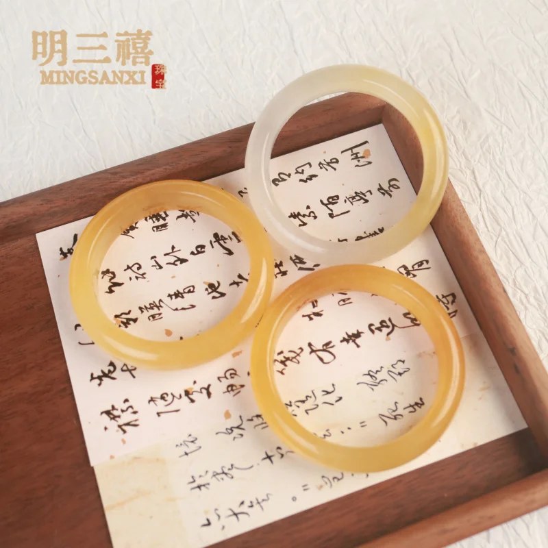 

Wholesale natural Huanglong , ice bangles, jadeite, yellow , golden silk , Yutai jade bracelets