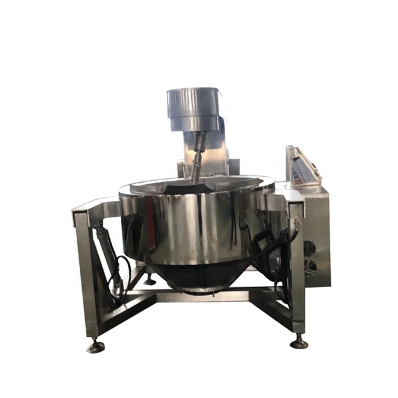Automatic Multi‑Claw Stir‑Frying Machine, Central‑Kitchen Cooker for Chili Sauce, Bean Paste and Lotus‑Seed Paste