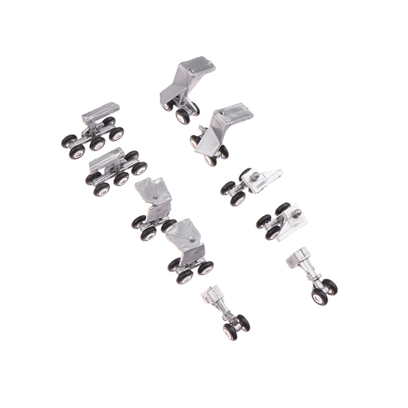 5pcs/set B747 A380 Aircraft Airplane Airliner Model Landing Gear Wheels And Stand Base Accessories Display