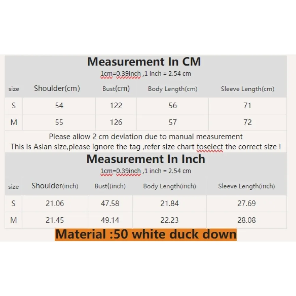 موضة جديدة لعام 2025 سترات نسائية سميكة ودافئة منفوشة معطف منتفخ فضفاض كبير الحجم ملابس خارجية شتوية بيضاء مبطنة للأسفل سترة نسائية