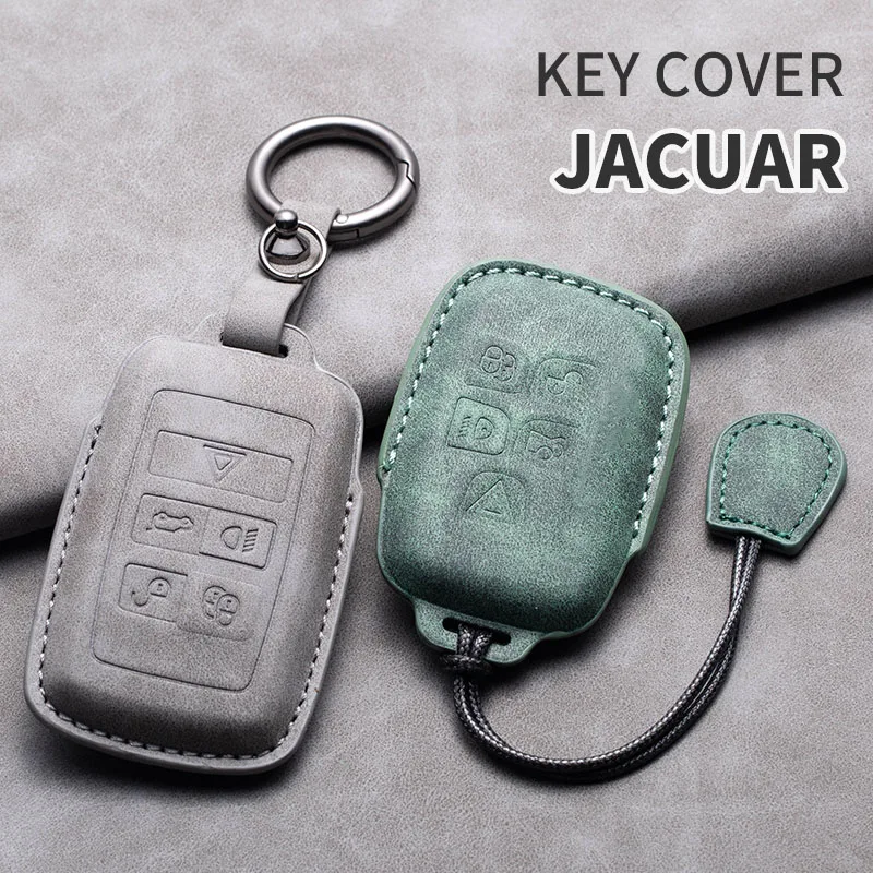 Car Key Case Cover For Land Rover Range Rover Sport Evoque Velar Discovery 5 Jaguar XE XF E-Pace F-Pace A9 A8 A9 X8 XJ XFL XJL - view 4