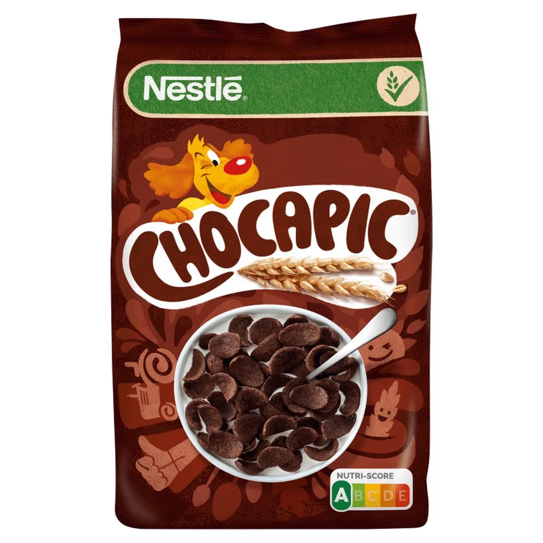 Nestlé-Cáscara de cereales, chocolate, 250 g