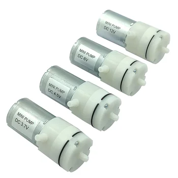 3.7V 6V 12V petit Mini 370 moteur pompe à Air à membrane pompe à vide pression négative aspiration tire-lait gonfleur Aquarium bricolage