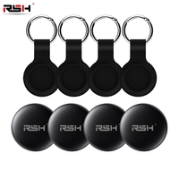 Fast Delivery RSH 4-Pack Bluetooth GPS Tracker for iOS via Apple Find My App MFi Rate Smart Tag Anti Lose For Pets Child Luggage