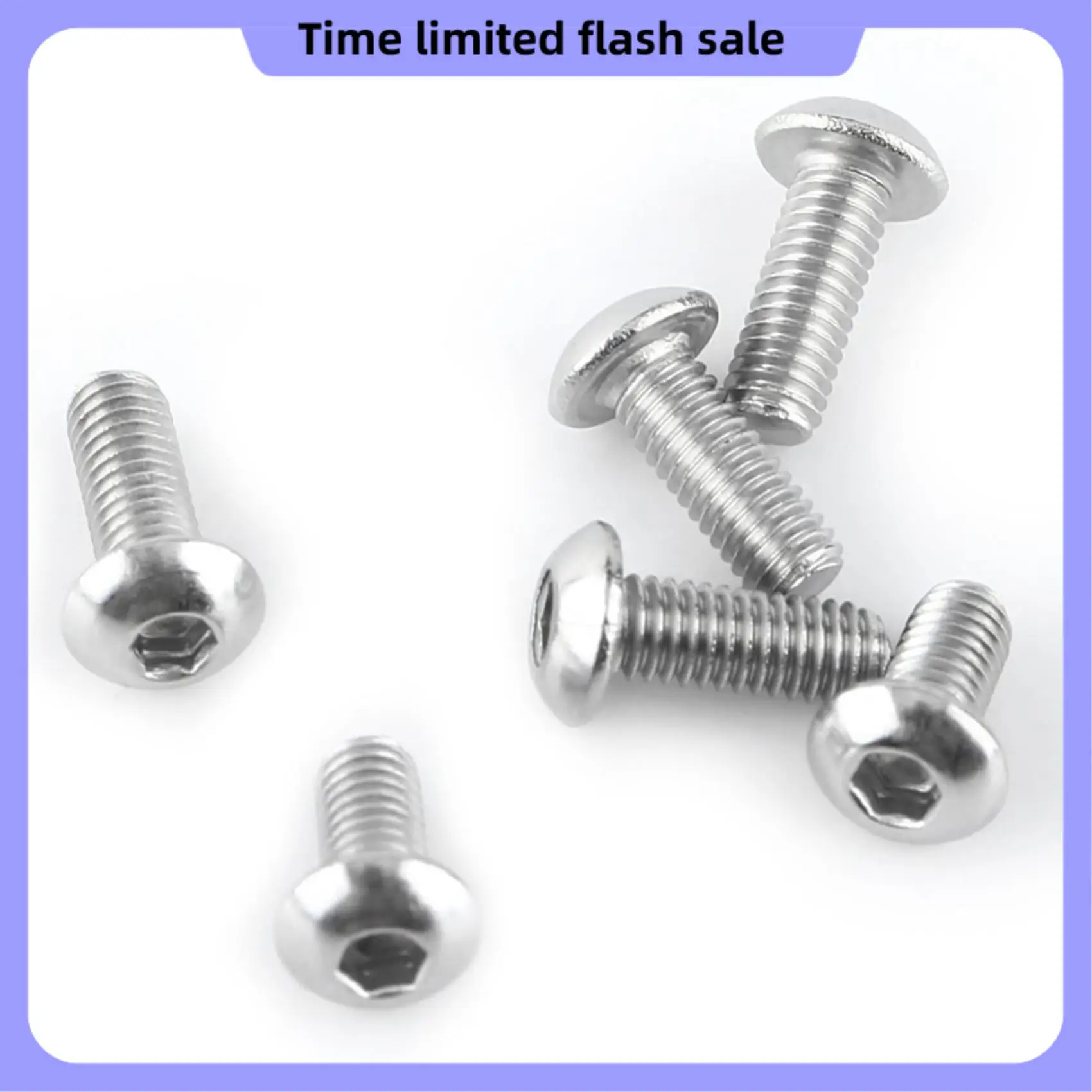

A40T 1700Pcs M3 Hex Socket Screw Nut Stainless Steel M3 Screws Nuts Assortment Kit Fastener