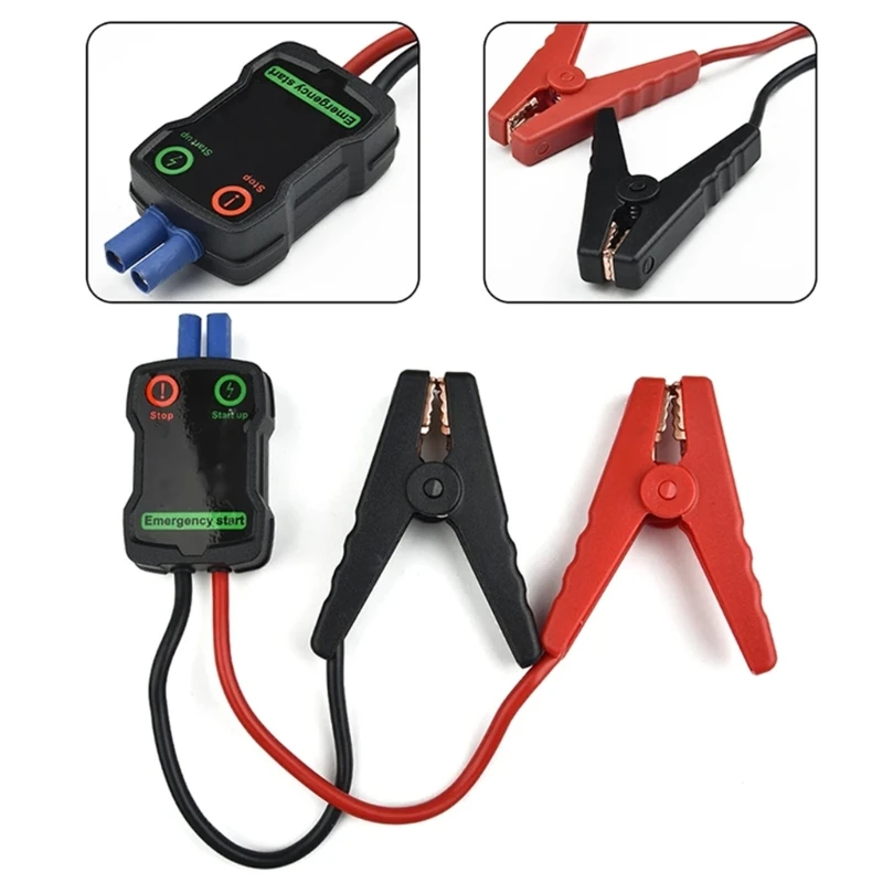 

Reliable Jumper Cable Clip for Camping Road Trips and Car Emergency