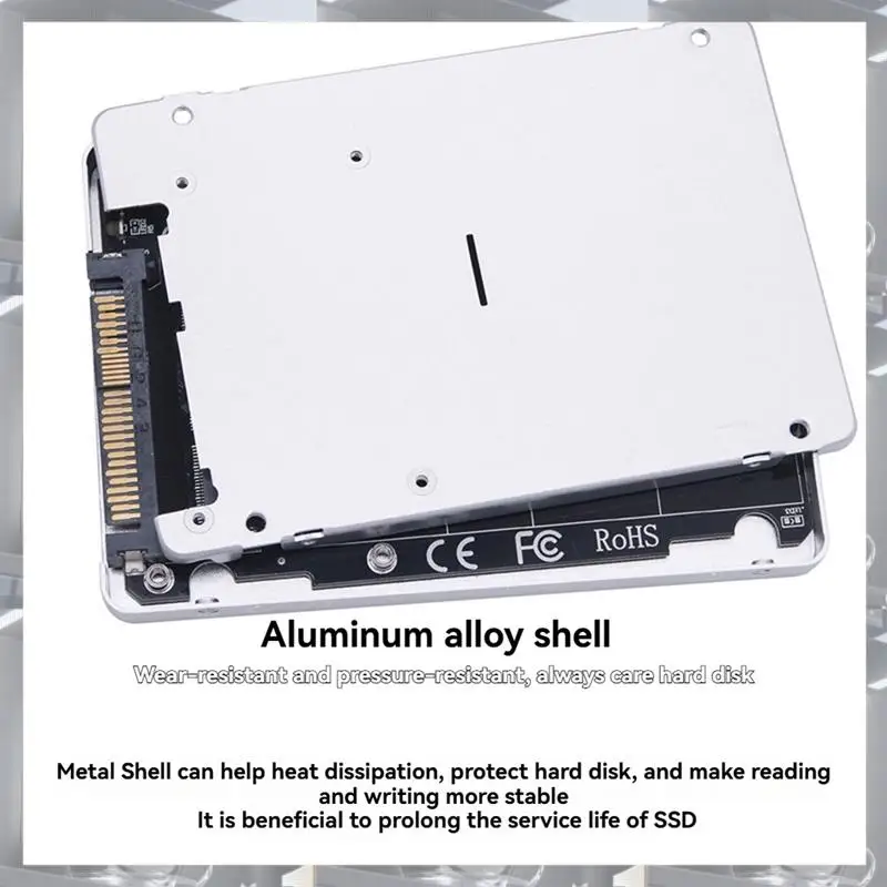 

Hot Selling-M.2 SSD To U.2 Adapter Card M.2 Nvme NGFF SSD To PCI-E U.2 SFF-8639 PC-E3.0X4 M2 Adapter Converter For 2230/2260/228
