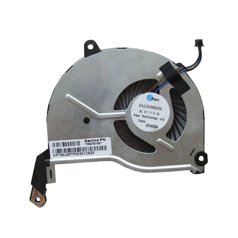 For HP Pavilion 14-N 15-N 15-F 16-N 17-N TPN-Q130 TPN-Q129 TPN-Q131 TPN-Q132 Laptop Cooler CPU Cooling Fan 736278-001