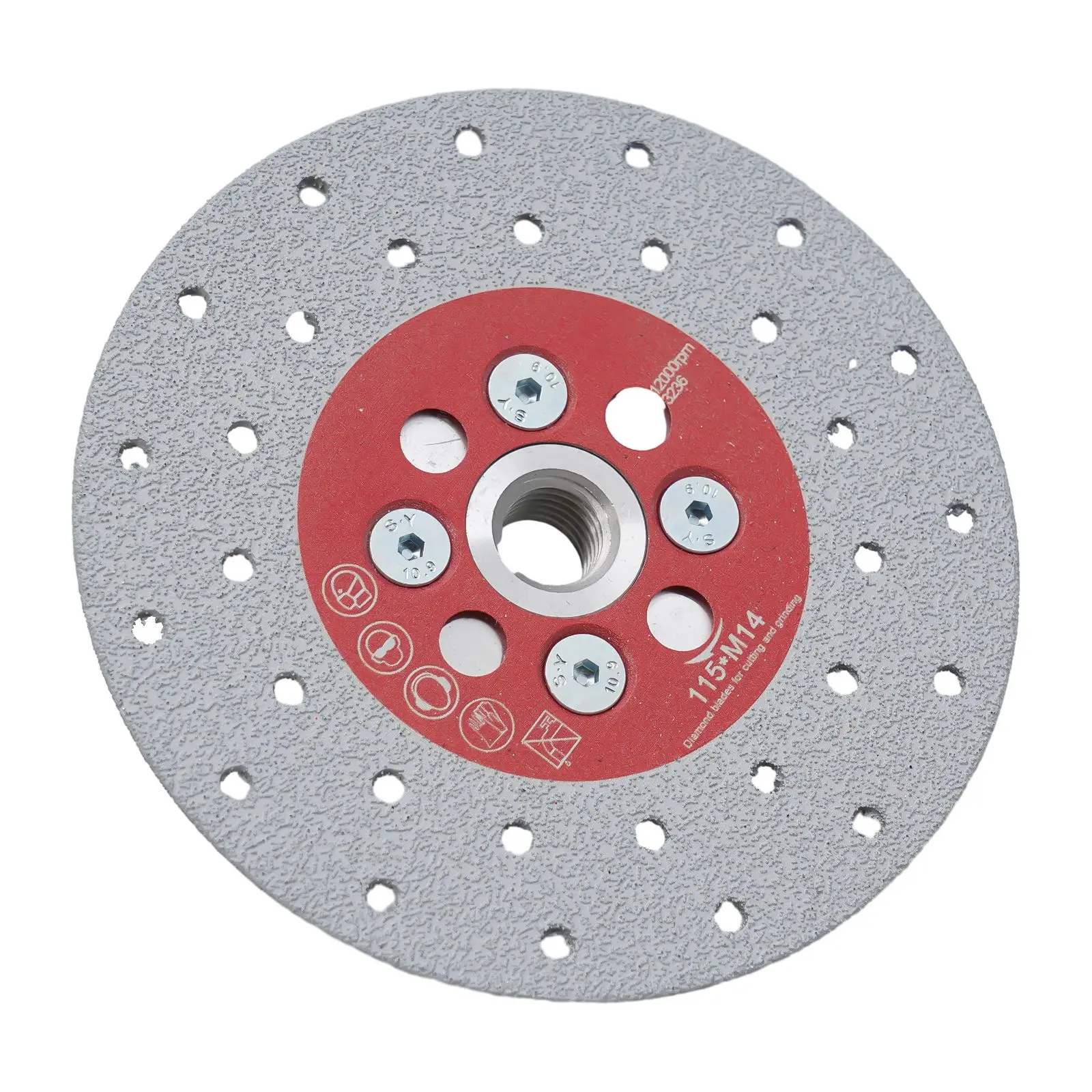 Useful High Quality Cutting Disc Diamond Cutting Wheel Marble 100/115/125mm 1PC Brazed Diamond Coated Double Sided