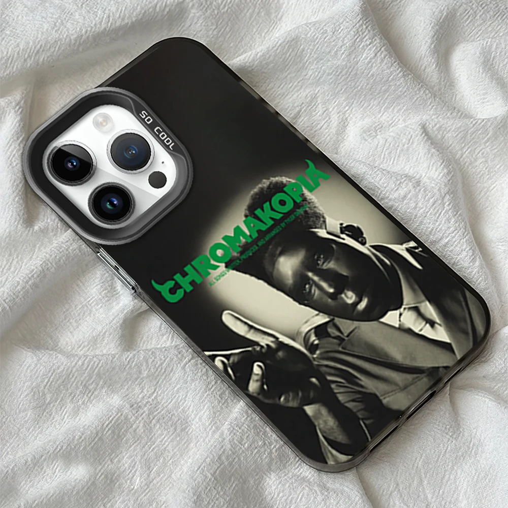 Singer T-Tyler the Creator Chromakopia IMD Phone Case for iPhone 11 13 14 12 15 16 Max Pro Plus Laser Cover