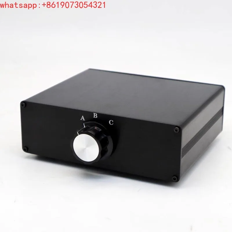 

3 in 1 HIFI power amplifier/speaker converter Audio amplifier Switcher 3 groups of inputs 1 group of outputs