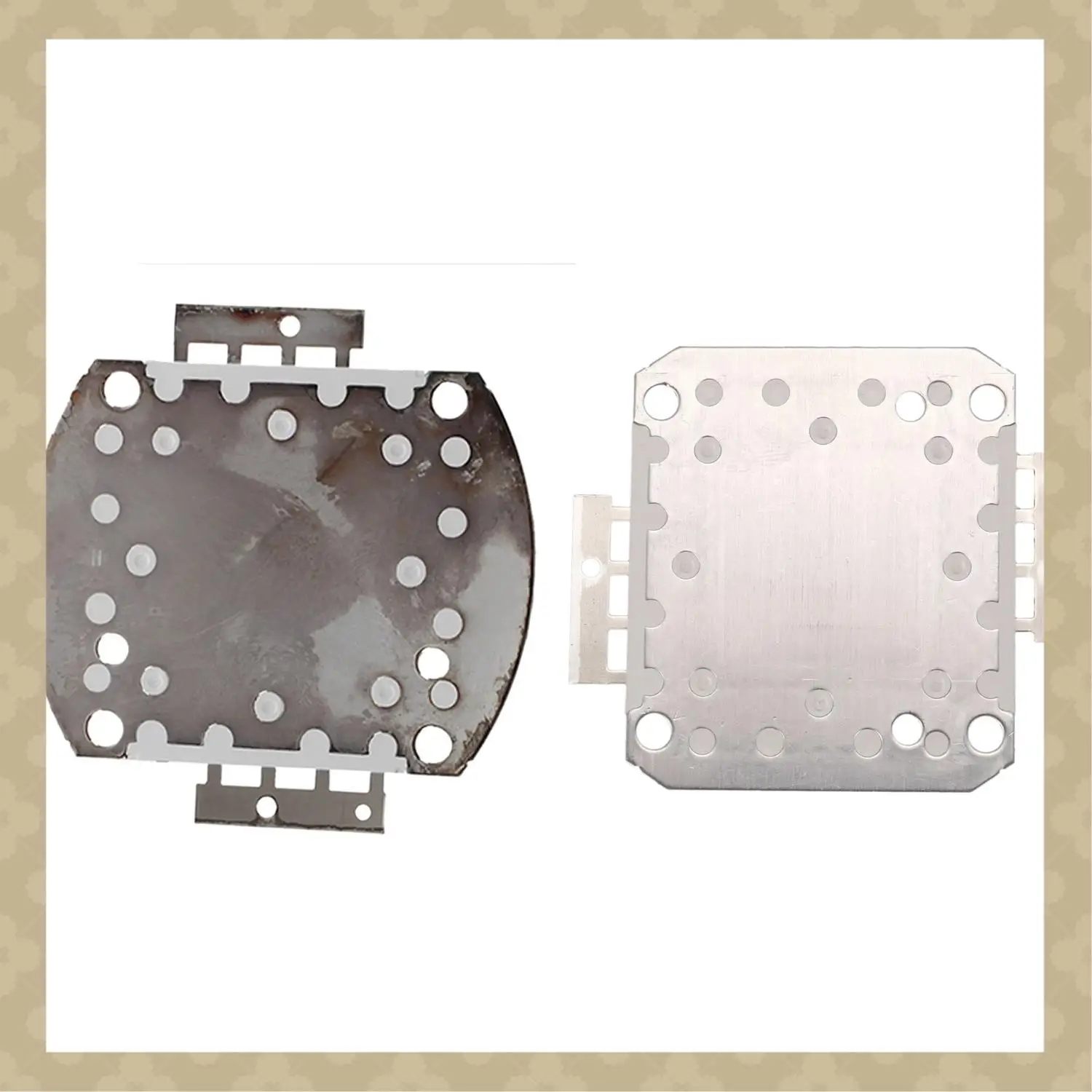 

AB45 2 Pcs High Power LED Chip: 1 Pcs DIY Lamp Light Lighting Warm White & 1 Pcs 50W Bulb Light Lamp DIY White 3800LM 6500K