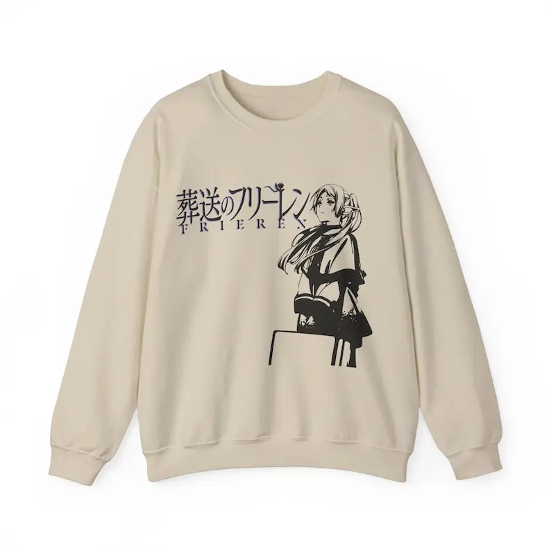 Frieren sweatshirt Beyond Journey's End Fern Stark Girl Anime Gifts Shirt All Size