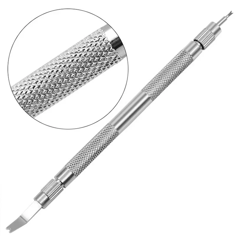 Ersetzen Sie das Uhrenarmband-Federset, Reparatur-Armbanduhr, Federsteg, Pin-Entfernungswerkzeug, Gabelkopf für Uhrenreparatur, Handymen, Hobbyisten