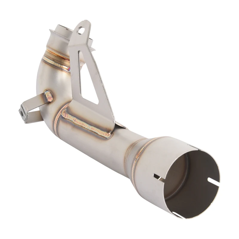 

Motorcycle Exhaust Escape System Stainless Steel Middle Connecting Link Pipe Slip On For CFmoto CF500SR CF 500SR 2024 2025