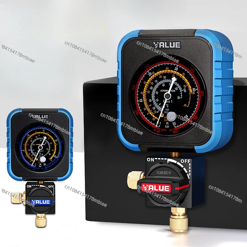 Air Conditioner Snow Pressure Test Fluorinated Single Table R22/R134/R410a Air Conditioner Fluorinated Refrigerant Table