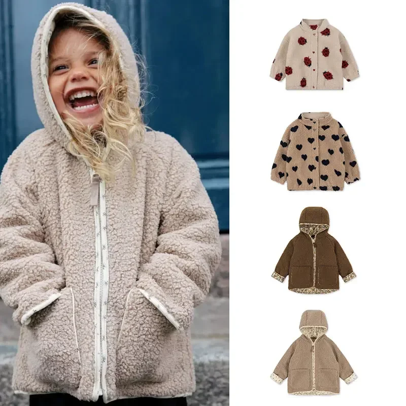 

Children's Jacket 2024 Winter New Cartoon Fashion Padded Boys Jacket Cotton Warm Cute Girls Clothes Children's Clothing