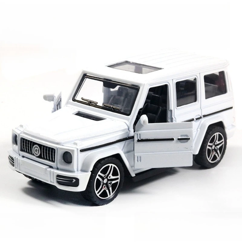 [Bag] 1/36 Alloy Car Model Ben G Off-road Vehicle Cake Ornament Car Model Toy Door Return Force