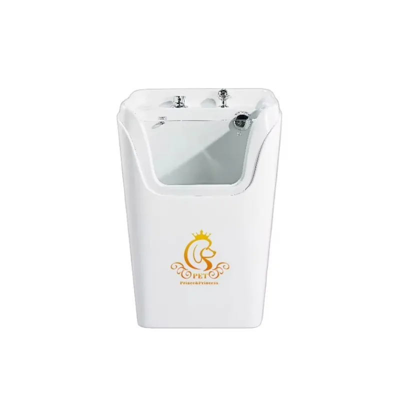 Professional Manufacture Promotion Price Pet  Beauty Jacuzzi Acrylic Bath Tub Pet Cats And Dogs Clean