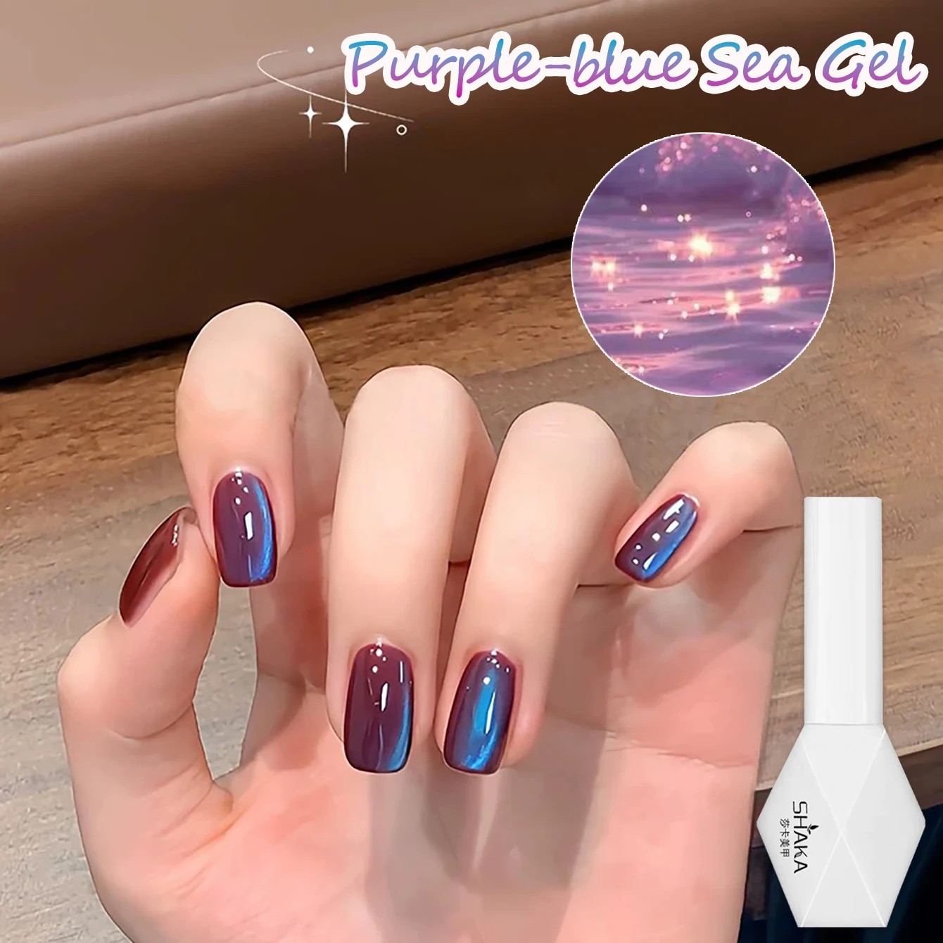 WS 10ml Blu Viola Mare Gatto Eye Gel Magnetico 2025 Nuovo Ultra Shine Semi Permanente Soak Off Gel UV Autunno Nail Art Vernice