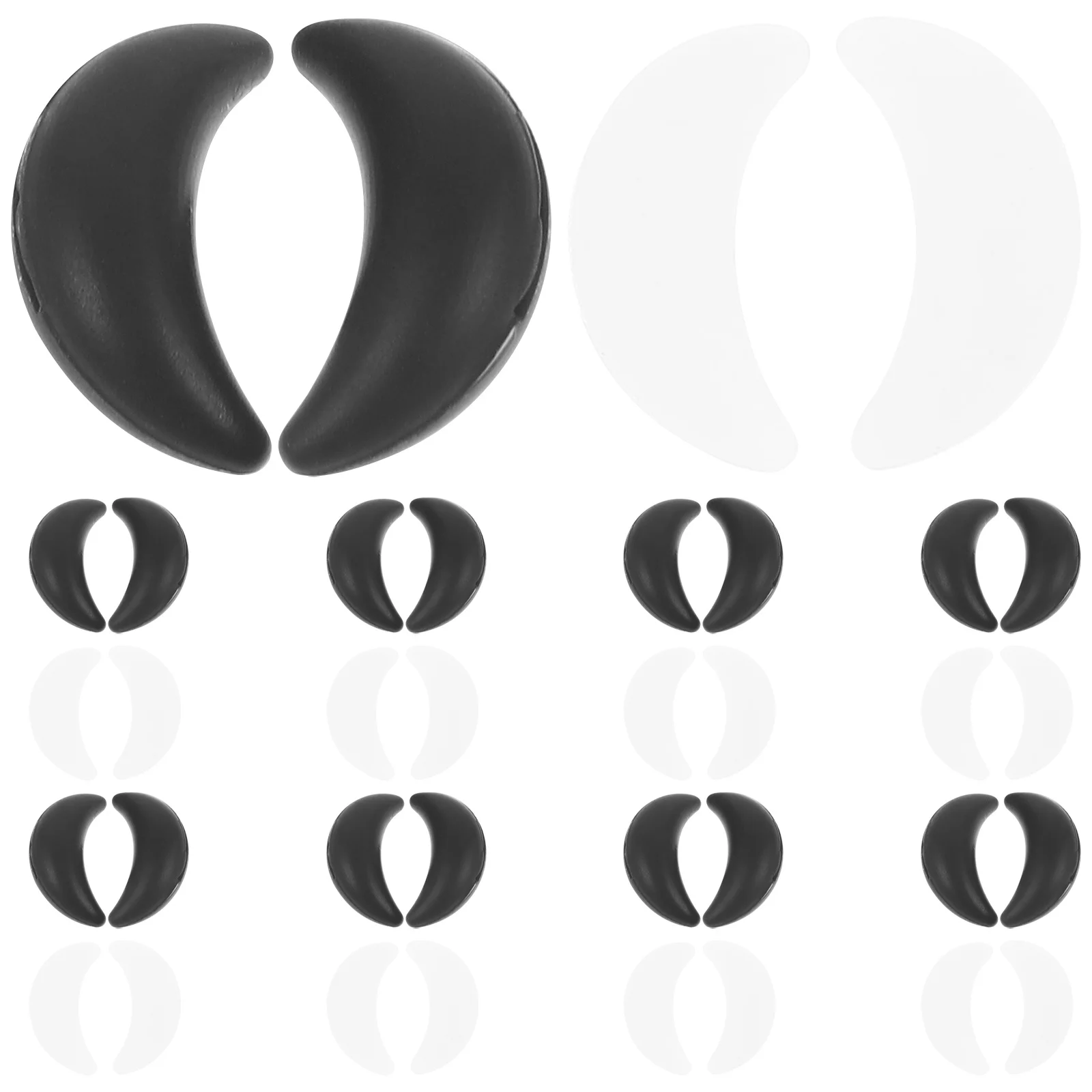 

Anti-Slip Glasses Ear Grip Silicone Eyeglasses Retainer For Kids Moon Shape Decorative Non-Slip Grip Hook Protective