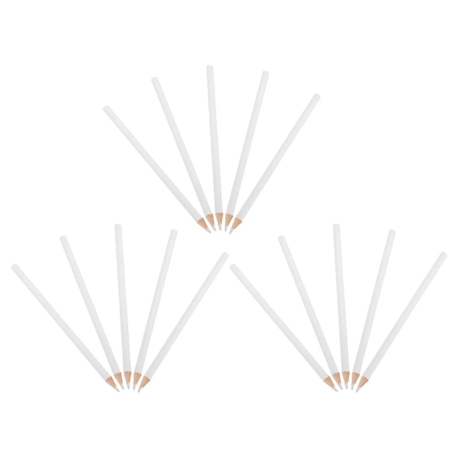 

15Pcs Tailor Marking Pen Sewing Chalk Pencil for Fabric Marking Embroidery Quilting Dressmaking Water Erasable White Fabric Pen
