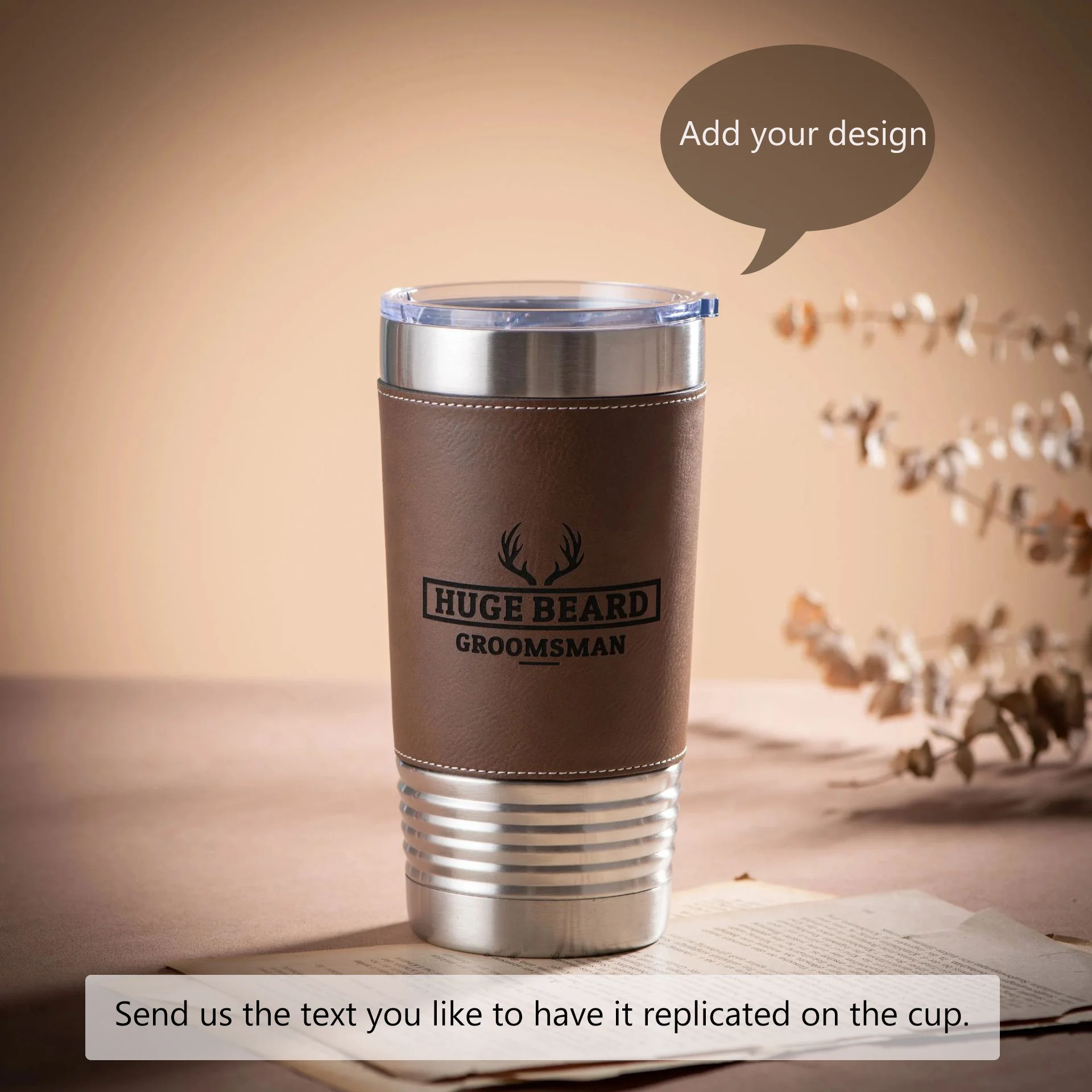 

Custom Pattern Insulated Thermos Cup Eco Friendly Stainless Steel Material Keeps Drinks Hot and Cold Perfect for Office