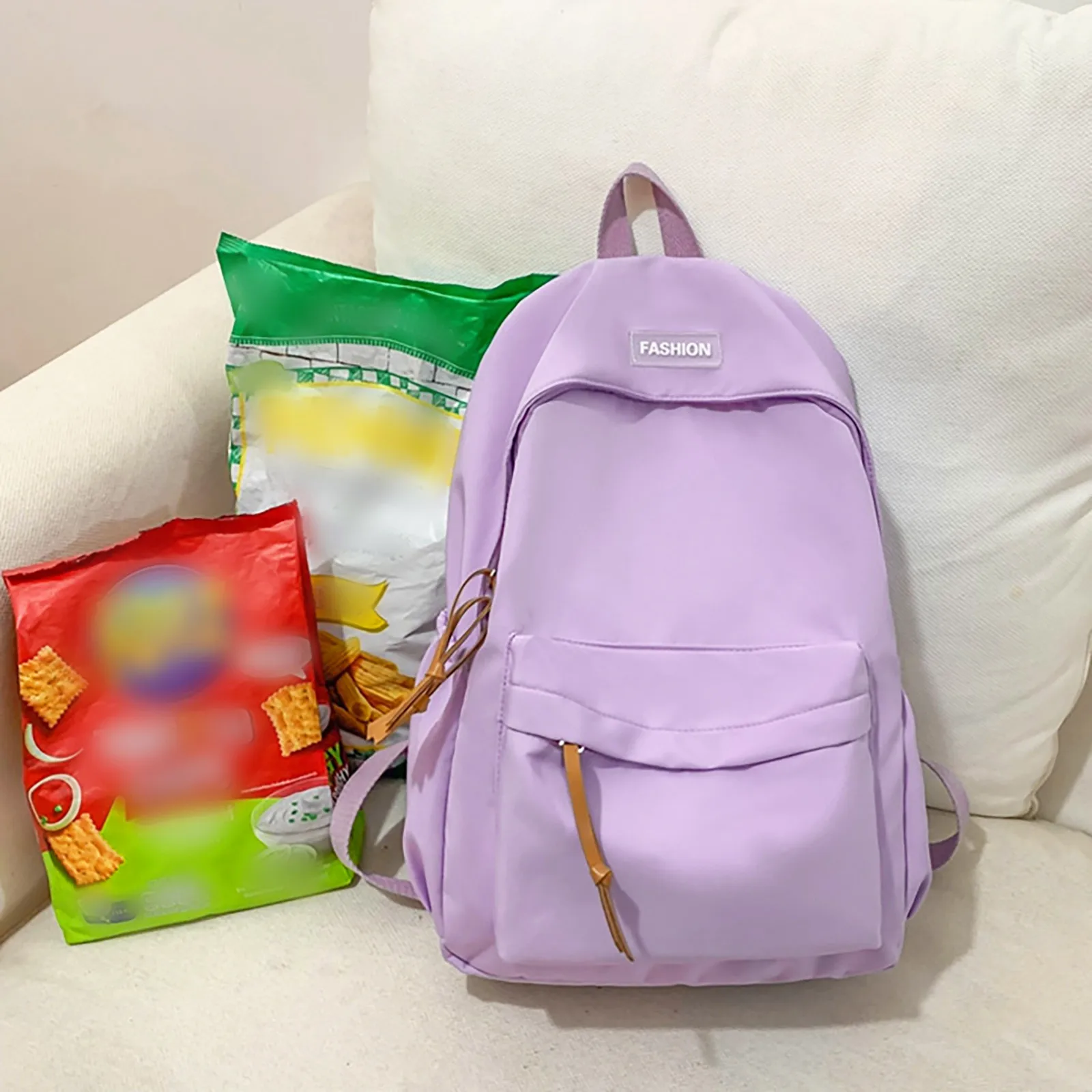 Bags for women School Starts Season Fashion Women Girls Student Zipper School Bag Nylon Travel High Capacity feminina backpack