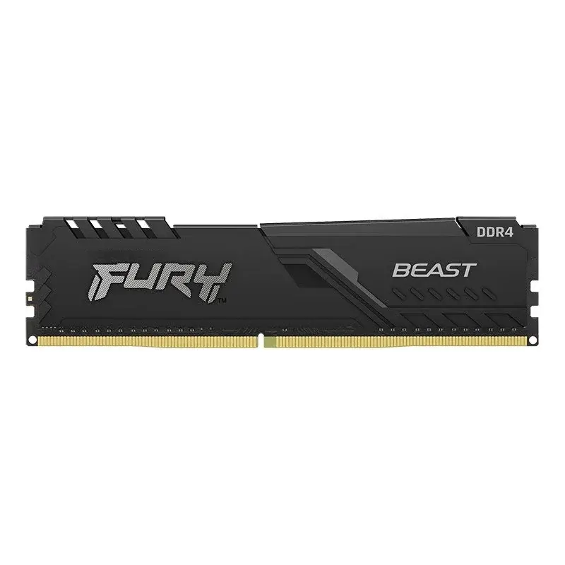 ذاكرة رام كينجستون BEAST DDR4 لسطح المكتب DIMM بسعة 16 جيجابايت (2x8 جيجابايت) و32 جيجابايت (2x16 جيجابايت) بتردد 2666 ميجاهرتز و3200 ميجاهرتز و288Pin لذاكرة سطح المكتب - 3