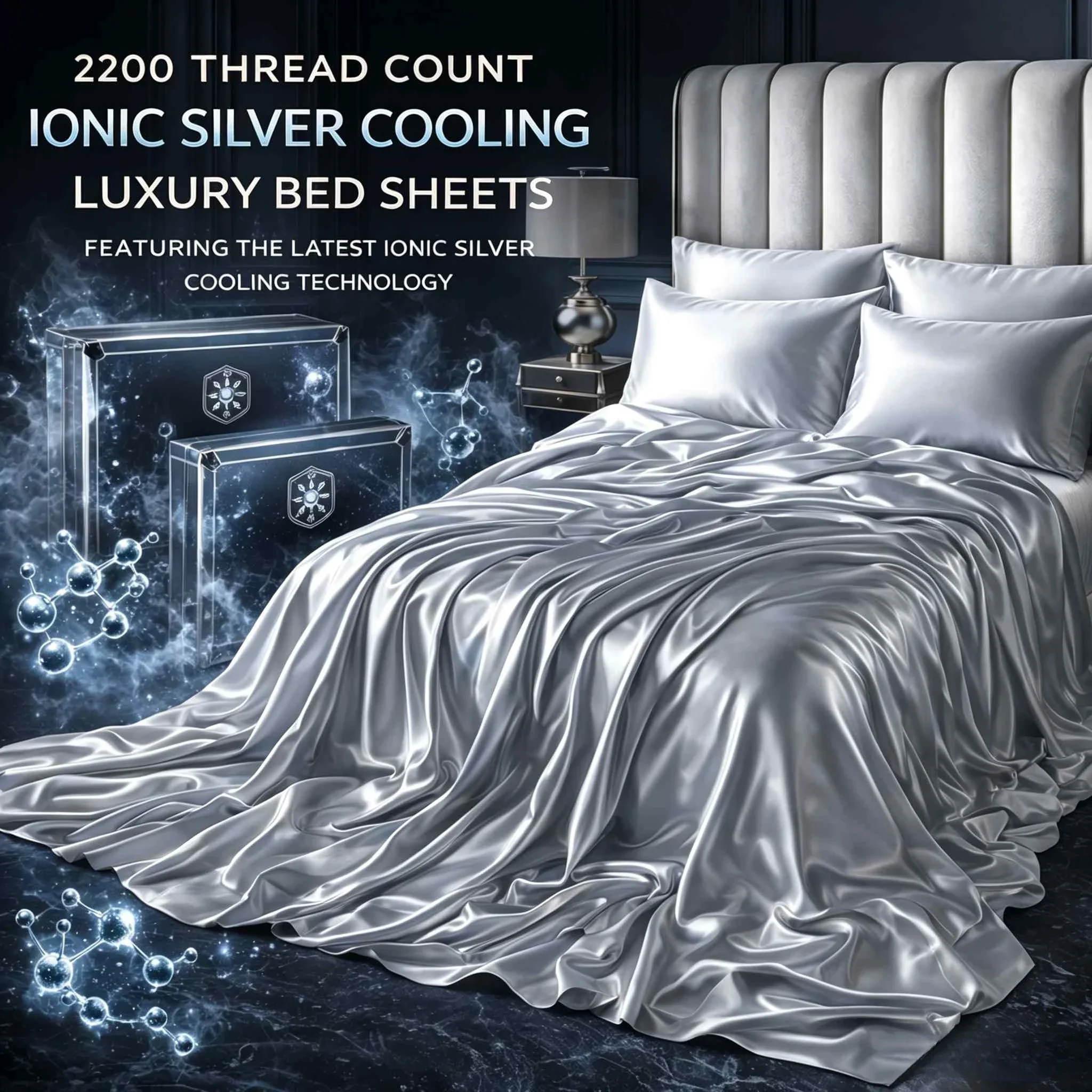 4pcs Satin Sheet Set - Luxury Black Bedding, Made of Soft Microfiber, 15-inch Deep Pocket - Ideal for Hair and Skin, Suitable for All Ages - Double Stitched, Wrinkle Resistant