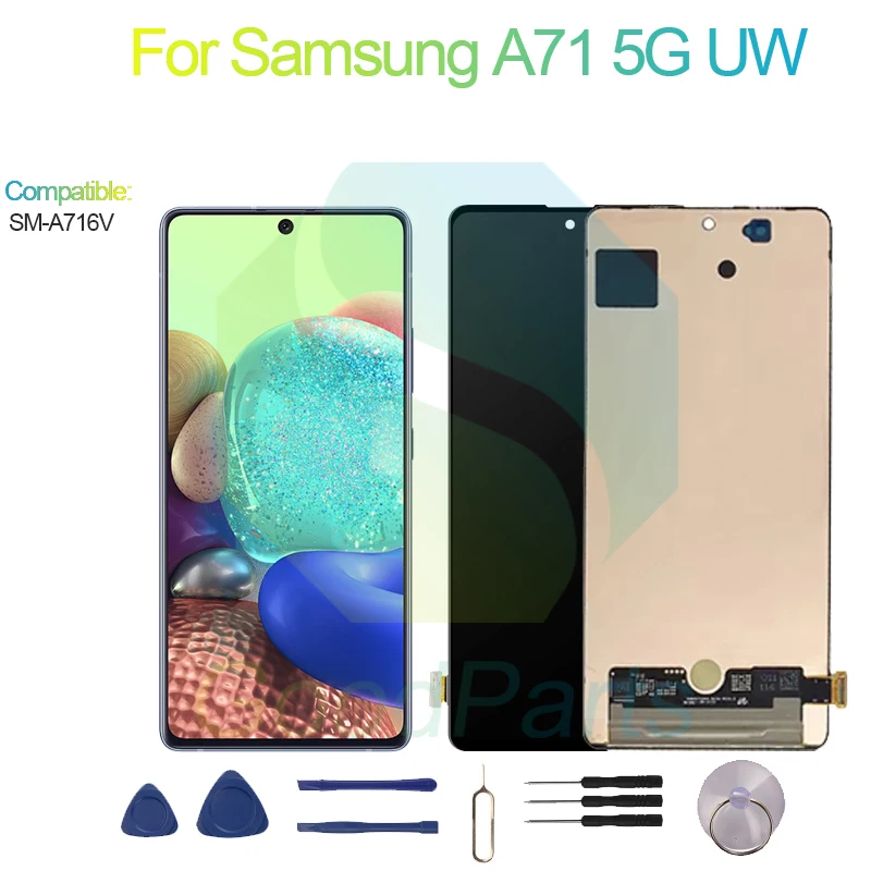 For Samsung A71 5G UW LCD Display Screen 6.7