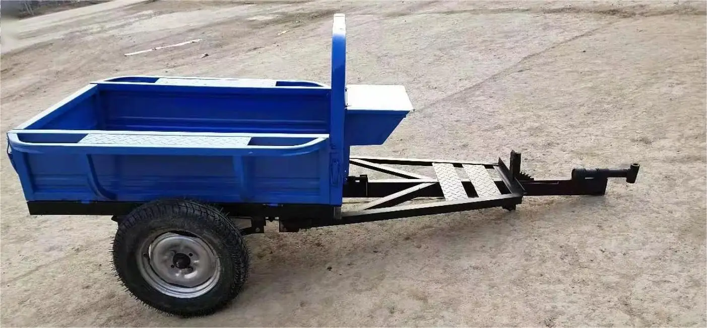 2025Pequeno reboque de trator de jardim agrícola