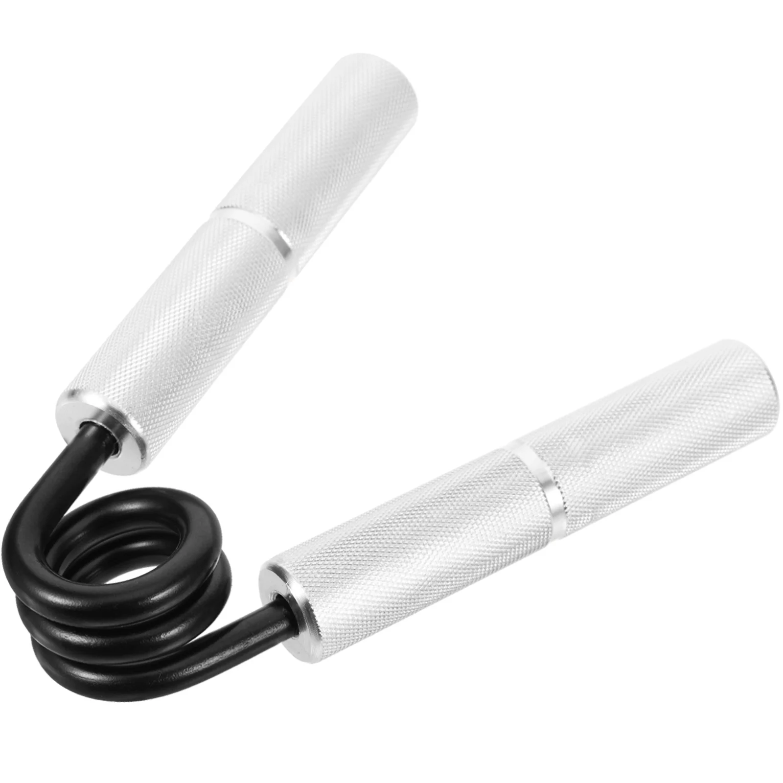 90 كجم قبضة اليد الثقيلة القابض المعدني الساعد المعصم ممارسة اللياقة البدنية التدريب أداة لتسلق رفع الأثقال الفضة