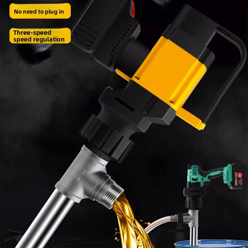 

Lithium Electric Oil Pump, Portable Electric Charging Fuel Pump