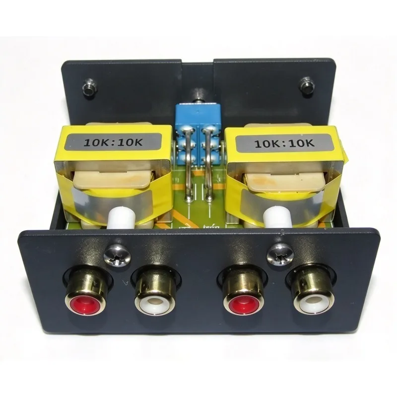 For 10K:10K Audio Isolation Transformer Balanced Unbalanced Converter Permalloy