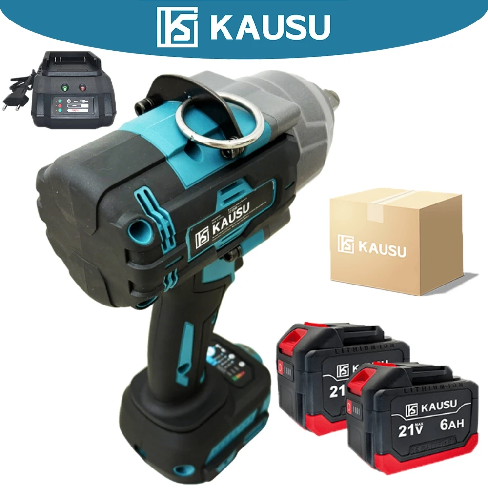 1/2 Inch Electric Impact Wrench Brushless Max 2500N.m Cordless Rechargable Electric Wrench Power Tools For Makita 18V Battery