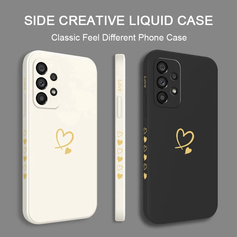 Gemini Love Phone Case For Samsung A16 A06 A54 A34 A24 A14 A73 A53 A33 A23 A13 A03S A04S A72 A52S A32 A15 A25 A35 A55 4G 5G