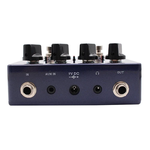 Imagen 2 del producto MOSKY Beta-preamplificador de distorsión de bajo Ultra eléctrico/caja directa, EQ gráfico activo de 6 bandas de tono altamente Flexible con auriculares