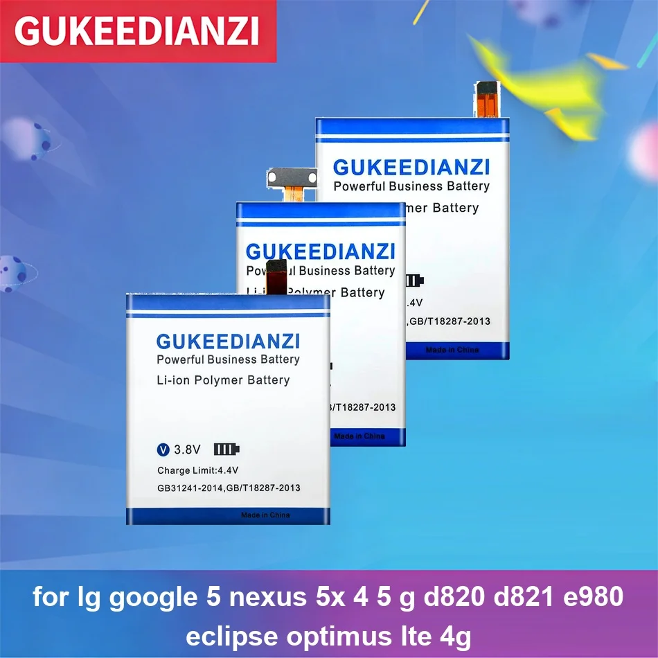 Аккумулятор для мобильного телефона 4100-4600 мАч BL-T9 BL-T5 BL-T19 для LG Google 5 Nexus 5X 4 5, D820 D821 E980 Eclipse Optimus LTE 4G