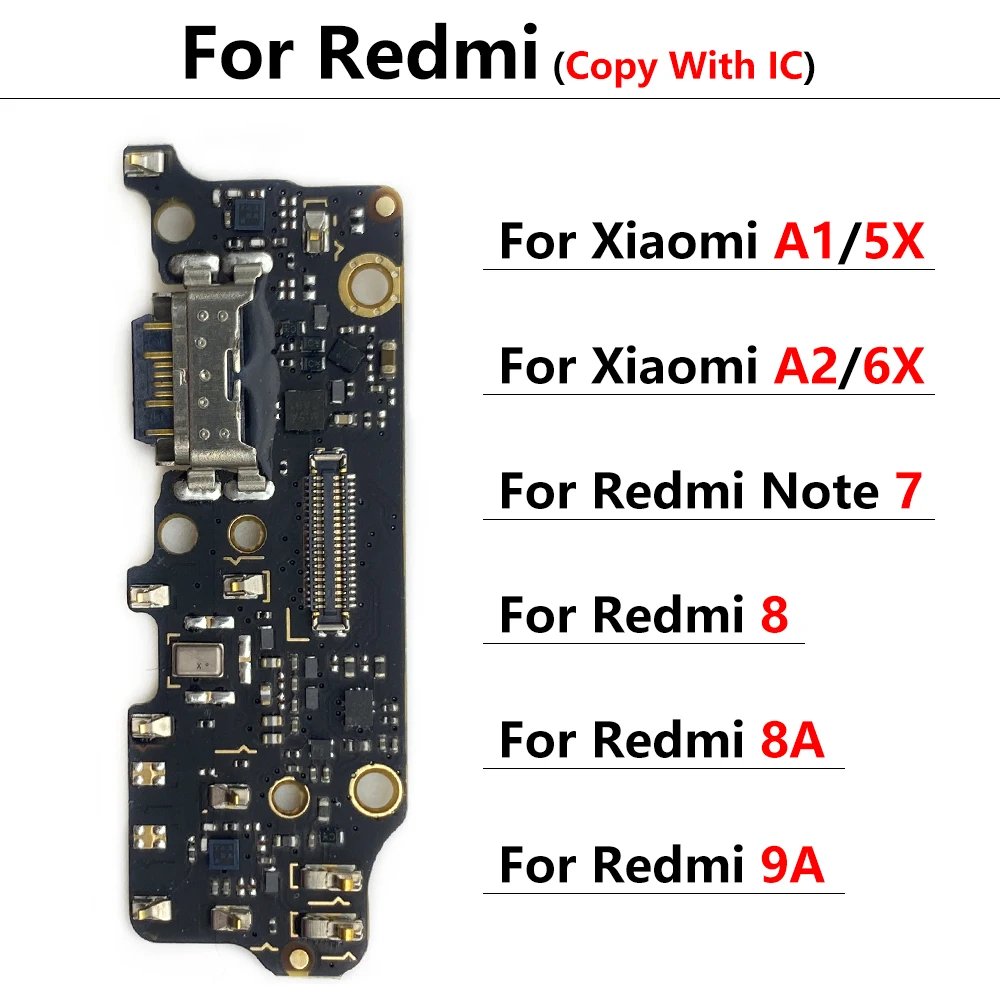 

10 Pcs For Redmi Note 10 Pro 5G Dock Connector Micro USB Charger Charging Port Flex Cable Board Replacement Parts