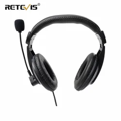 Retevis EHK004 PTT MIC Earpiece Walkie Talkie Headset Flexible For Kenwood For Baofeng UV-5R Bf-888S For Retevis H777 RT5R RT622