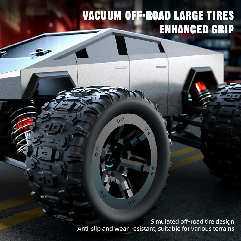 JJRC Cyber C8811 1:20 Scale RC Car 2.4G 4WD High-Speed Off-Road Car Brushless Motor Outdoor Pickup Toy for Boy's Birthday Gift