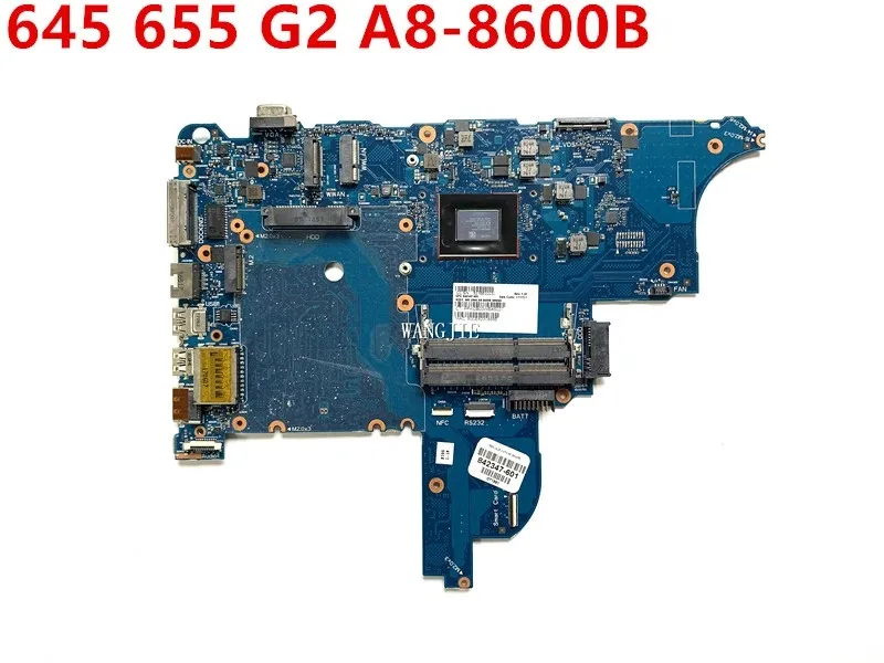 

FOR HP ProBook 645 655 G2 Motherboard A8-8600B 842347-001 842347-501 842347-601 6050A2723801-MB-A02 100% Fully Tested