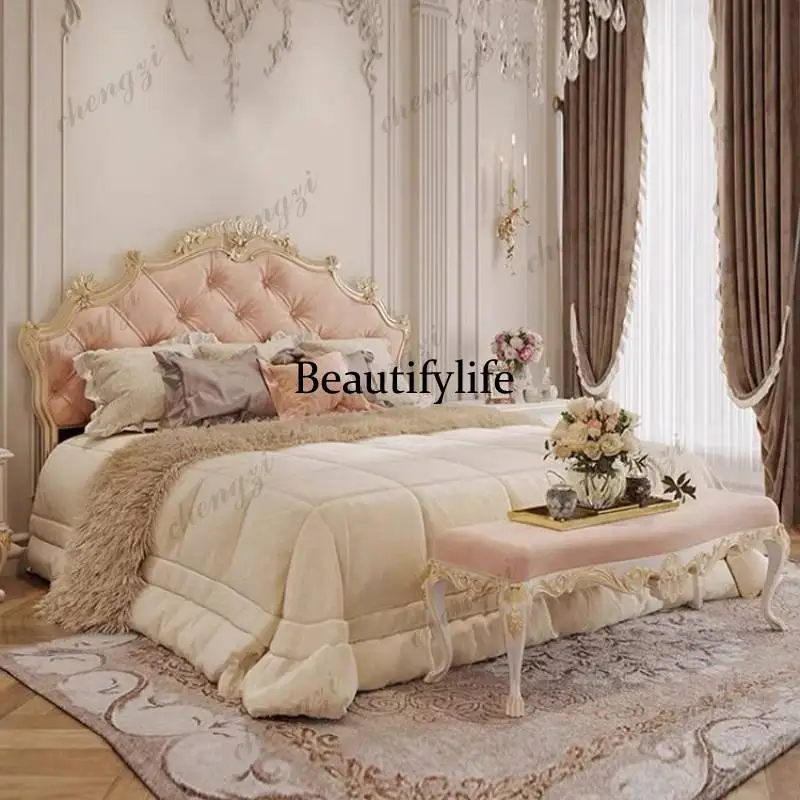 Soft Designs Double Bed Decoration Australia King Size Adults Double Bed Japanese Luxury Modern Cama Box Casal Furniture