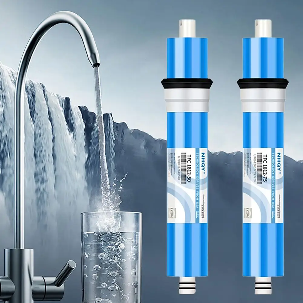 Reverse Osmosis Parts Water Filter Membrane Accessory Ulp1812‑50/75Gpd For Home Pool Cleaner Pool Filter Pump