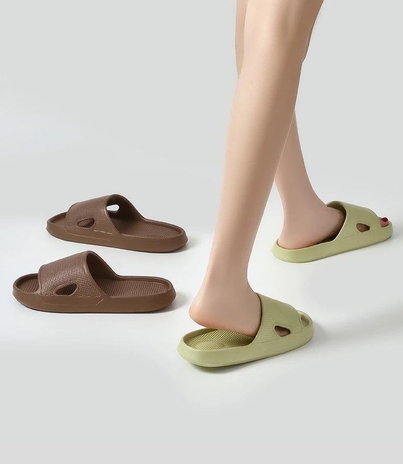 Dicke Plattform Wolke Hausschuhe EVA Weiche Sohle Kissen Rutschen Sommer Strand Flip-Flops Frauen Rutschfeste Badezimmer Hause Hausschuhe – Detail 3
