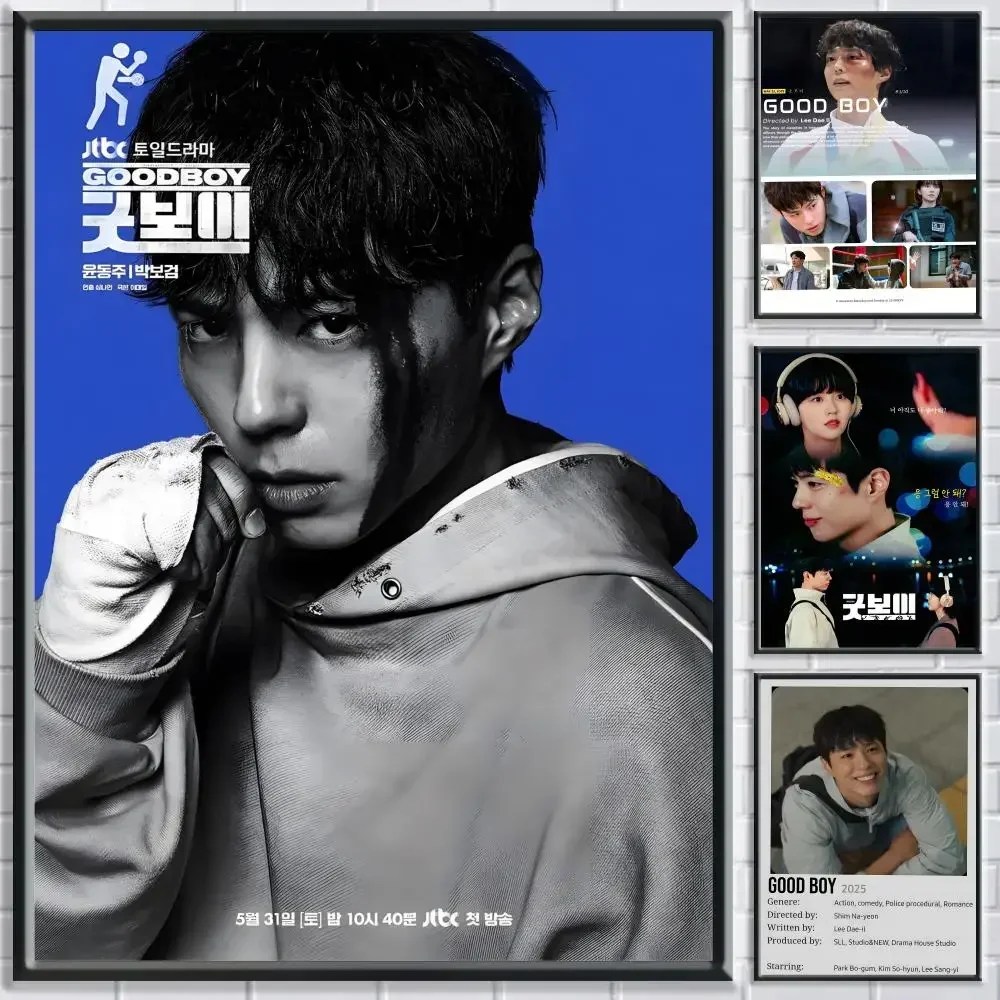 Póster de Kdrama G-Good Boy HD resistente al agua, Ideal para el hogar, oficina, dormitorio, gran regalo