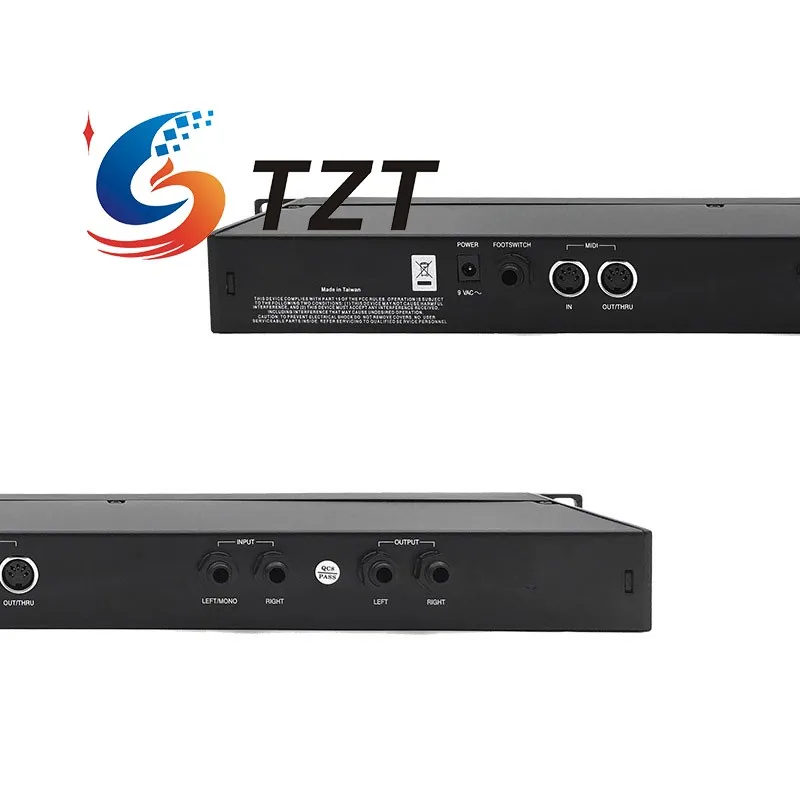 TZT Microverb4 Dual Channel Professional Digital Effector DSP Preset/Programmable 24Bit Signal Processor